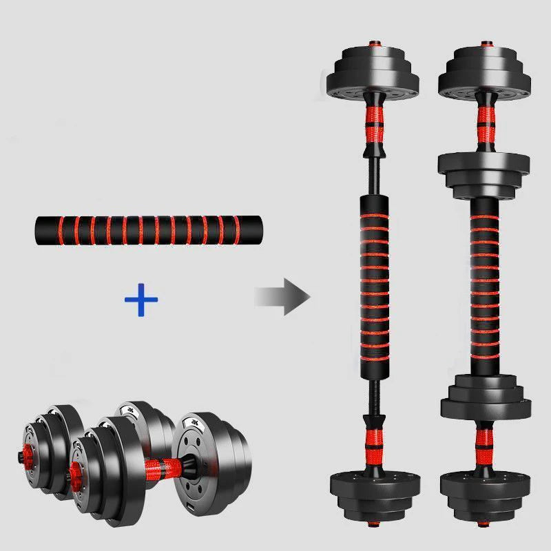 Adjustable Dumbbell Barbell Set by Department for Home Gym