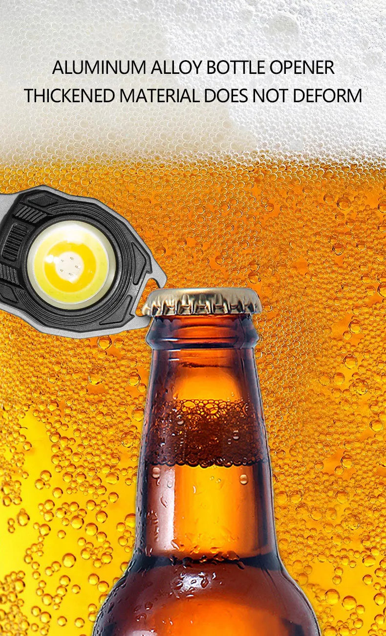 Hign-concerned Multi Tool Keychain Flashlight Bottle Opener