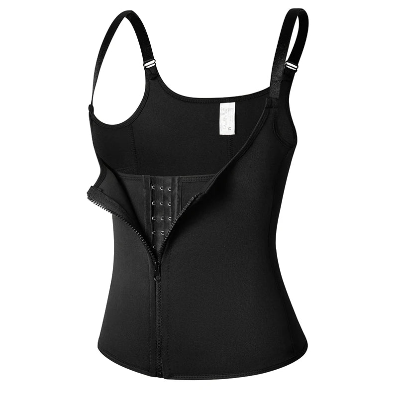 Lalamelon Waist Trainer Sauna Vest Neoprene Shapewear