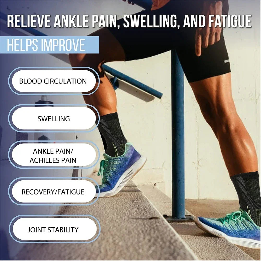 YOUNOEND Ankle Brace Support Sleeve for Plantar Fasciitis