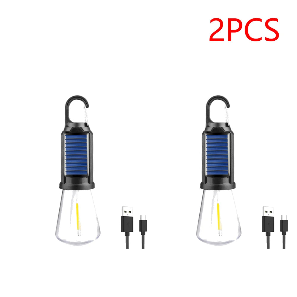Shunmaii Solar Powered LED Lantern For Outdoor Camping