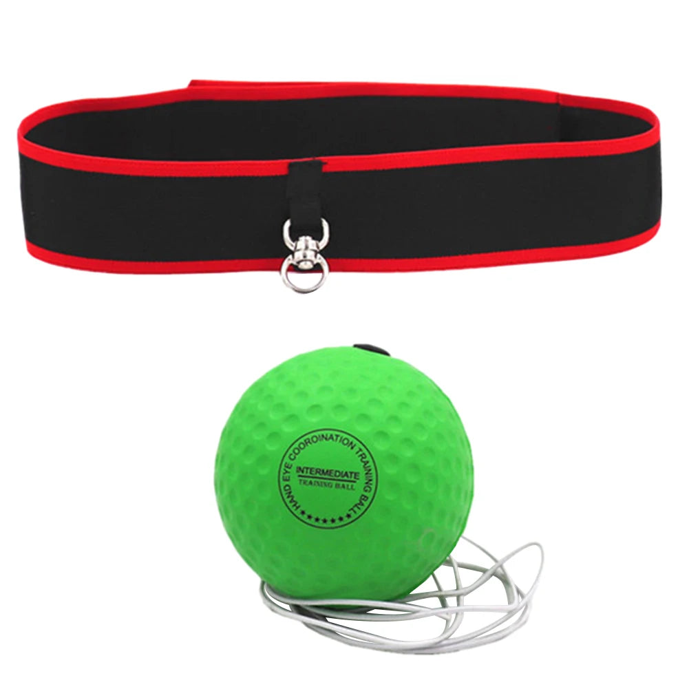 Boxing Training Reflex Ball with Adjustable Headband for Speed and Accuracy