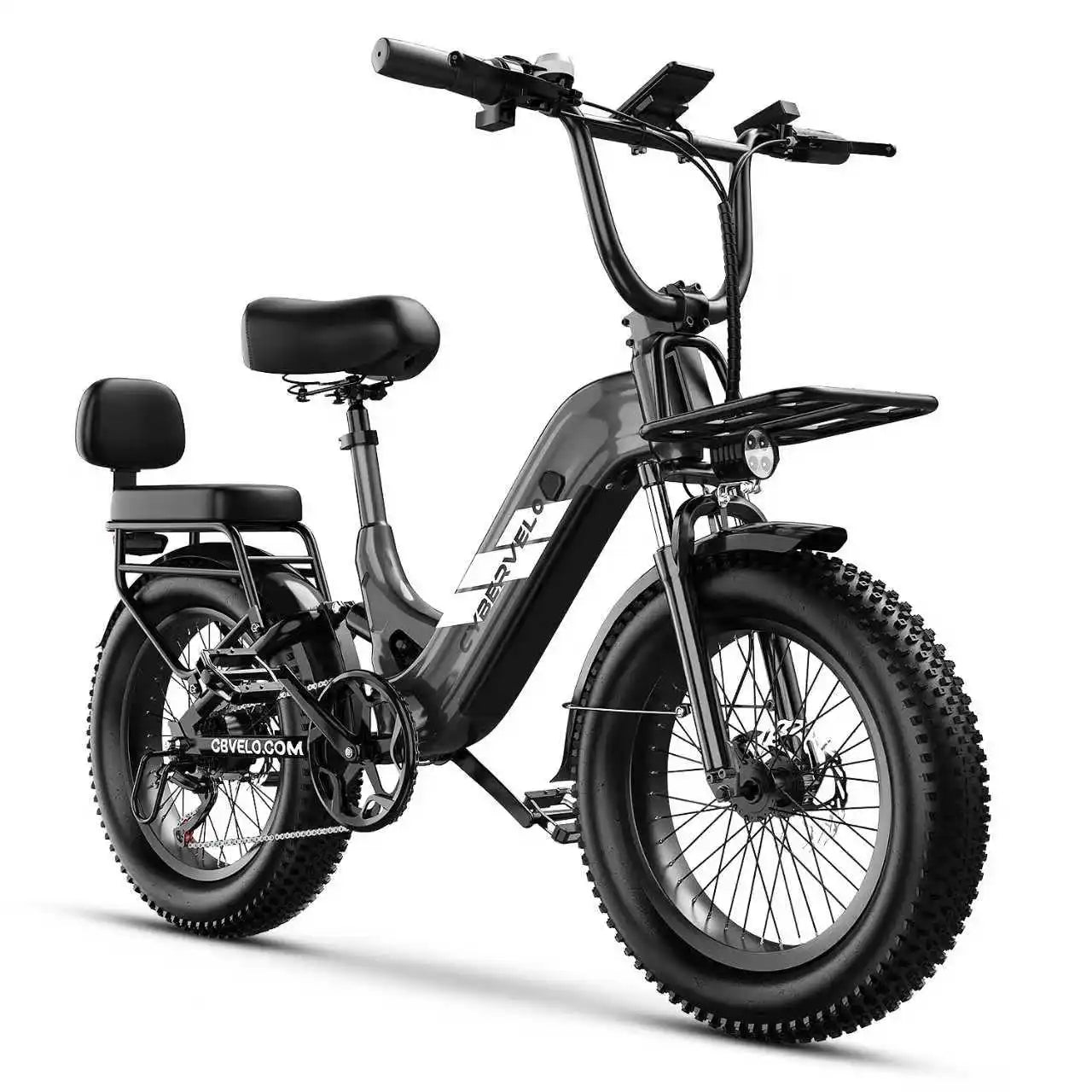 CYBERVELO EK12 Step Thru Electric Bike With 48V 20Ah Battery