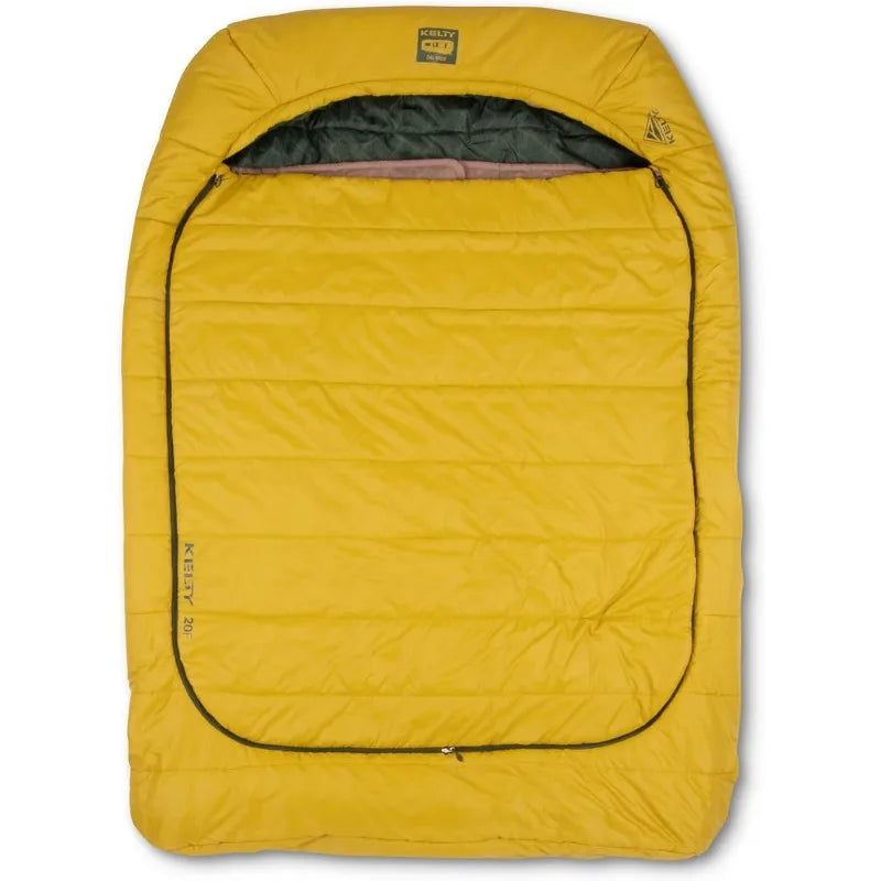 Kelty Tru Comfort Doublewide 20 Degree Two Person Sleeping Bag for Camping