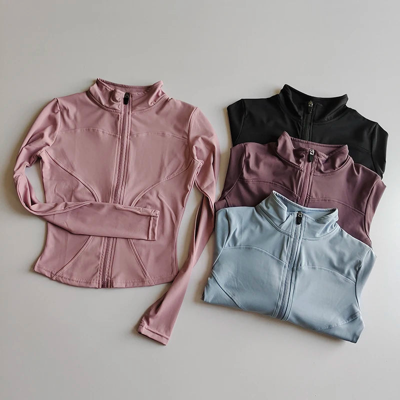 SKINOFSKINCN Outdoor Quick Dry Long Sleeve Jacket Women