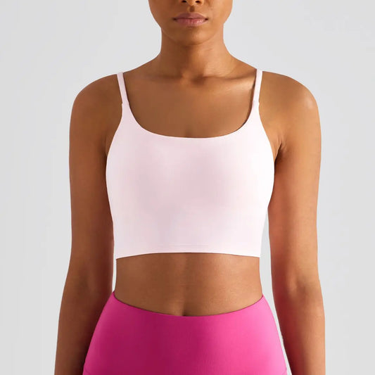 Hamidou Women Sports Bra High Support Yoga Running Padded