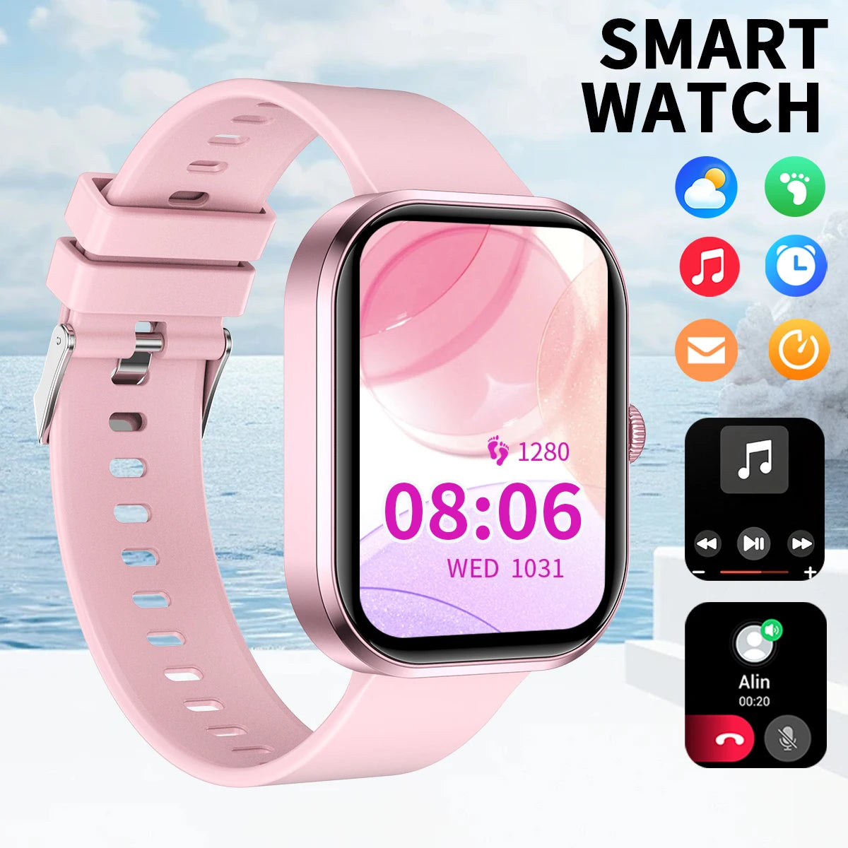 Hign-concerned Multifunctional Smart Watch Fitness Tracker