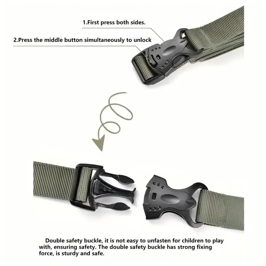 NoHign Heavy Duty Outdoor Camping Luggage Straps Buckle