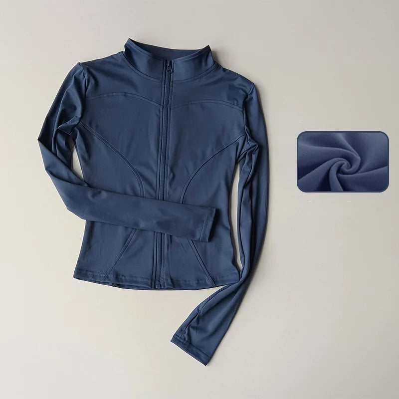 SKINOFSKINCN Outdoor Quick Dry Long Sleeve Jacket Women