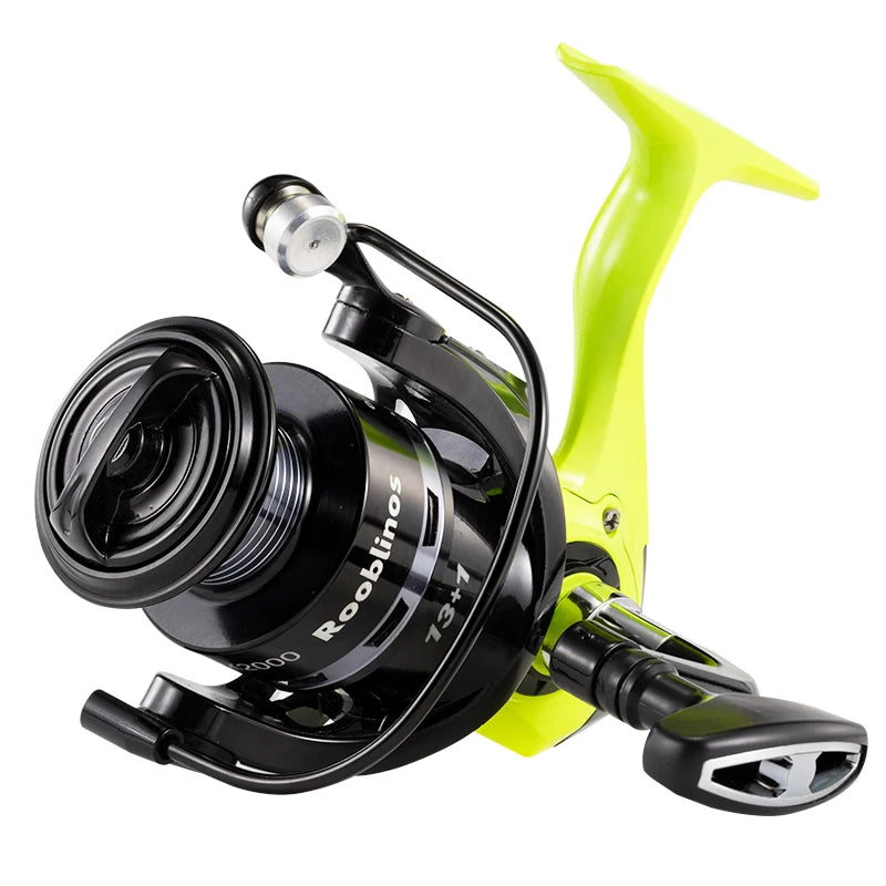 MX2000 Fishing Reel with 7 Plus 1 Bearings and Carbon Brake for All Waters