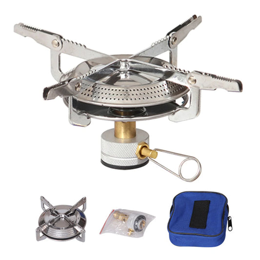 Shunmaii Gas Stove With Adjustable Flame For Camping