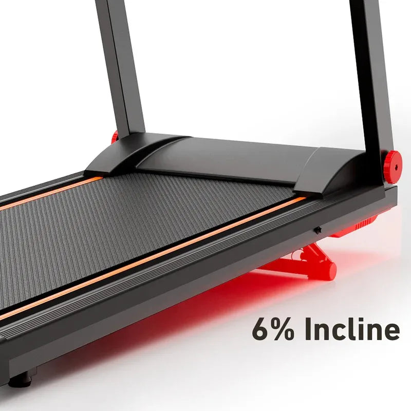 3.0 Horsepower Folding Treadmill with Incline for Home Small Spaces