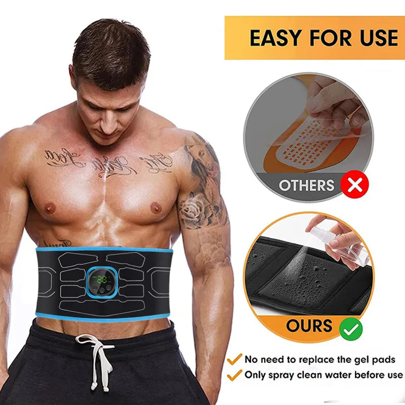Brangdy Abdominal Toning Belt EMS Muscle Stimulator
