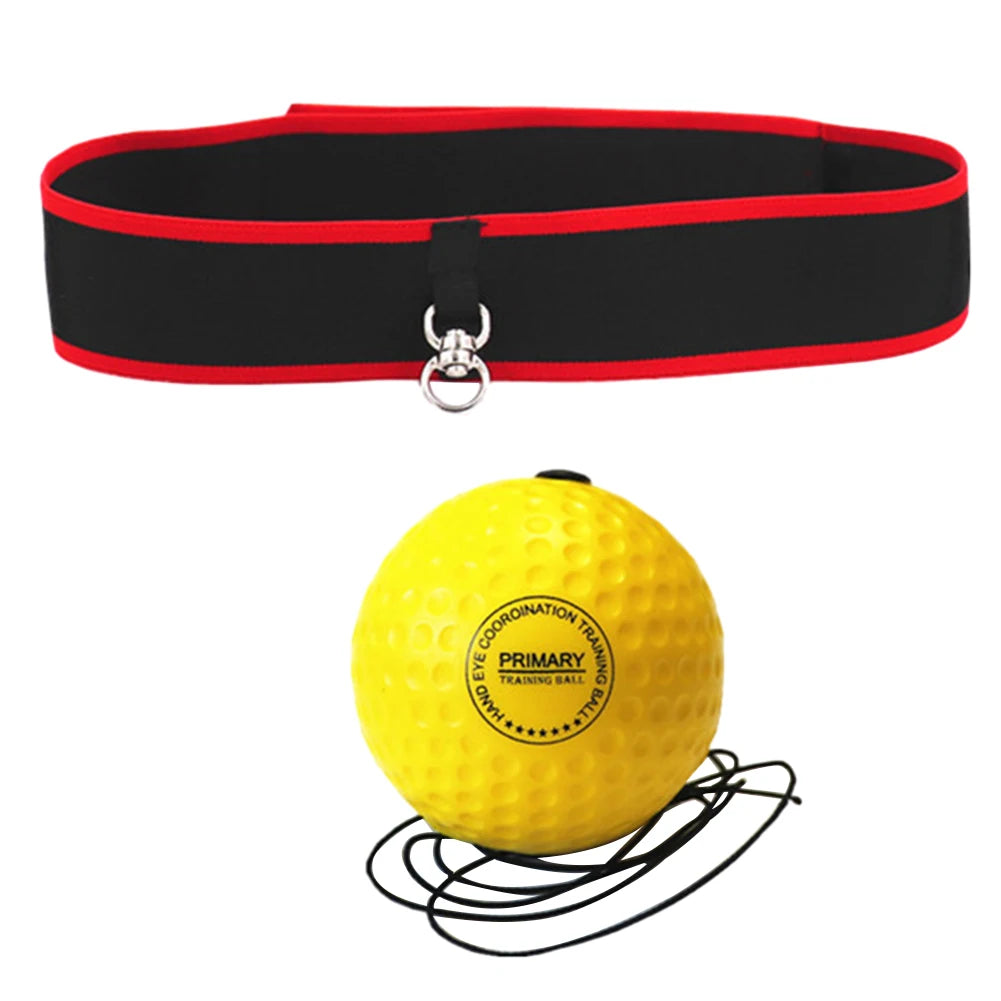 Boxing Training Reflex Ball with Adjustable Headband for Speed and Accuracy