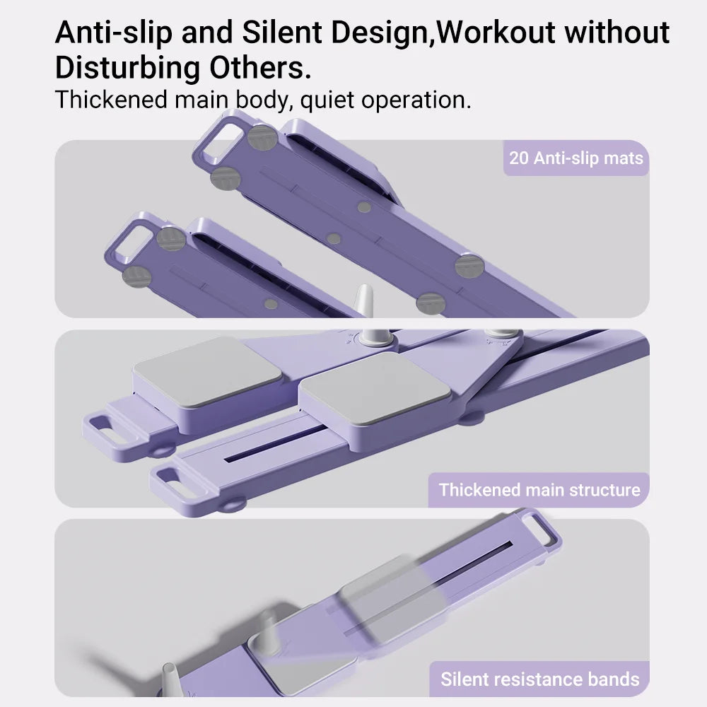 Cursor Fitness 2-in-1 Abs and Ski Board Portable Trainer