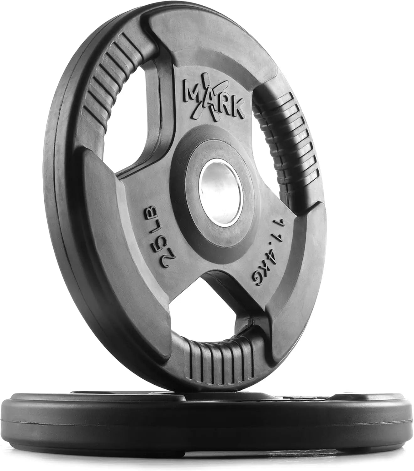 Rubber Coated Weight Plates Set for Strength Training at Home Gym