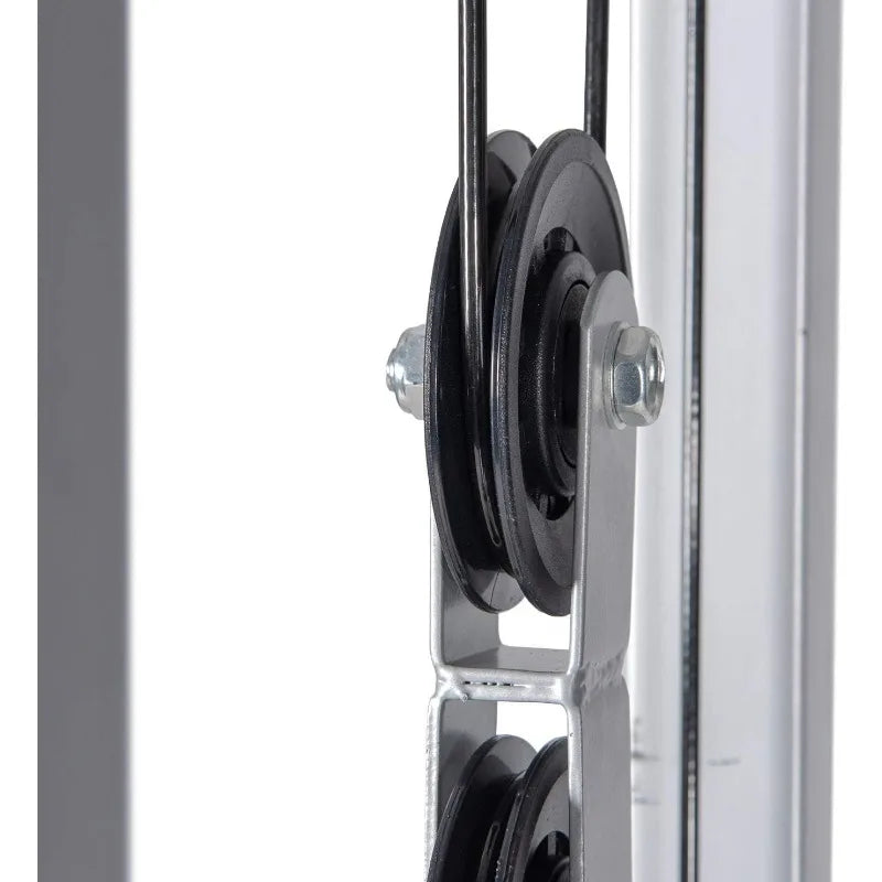GDLF LAT Pull Down Machine Low Row Cable Fitness Exercise Body Workout Strength Training Bar Machine