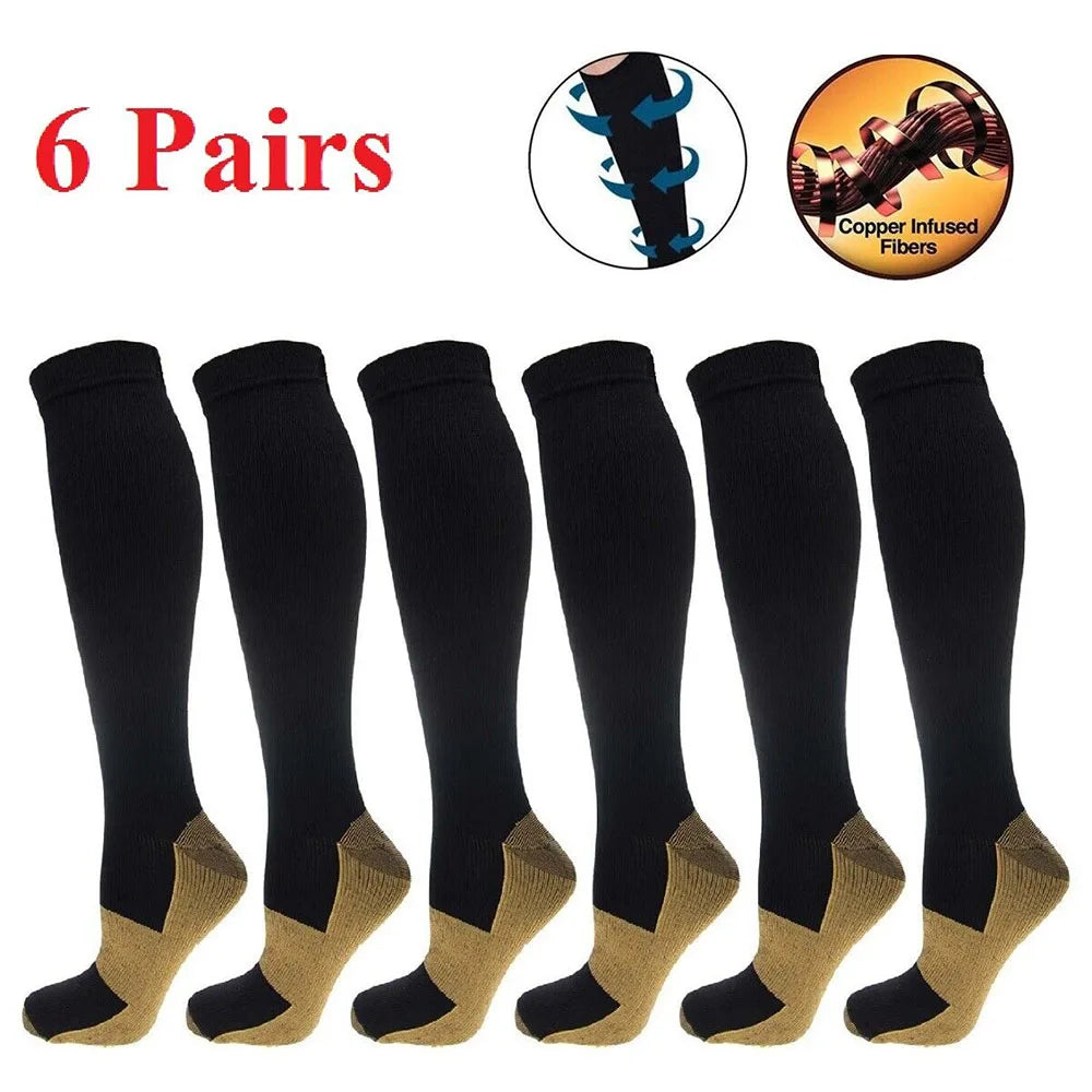 Guangdong Copper Compression Socks Unisex 20 30 MmHg