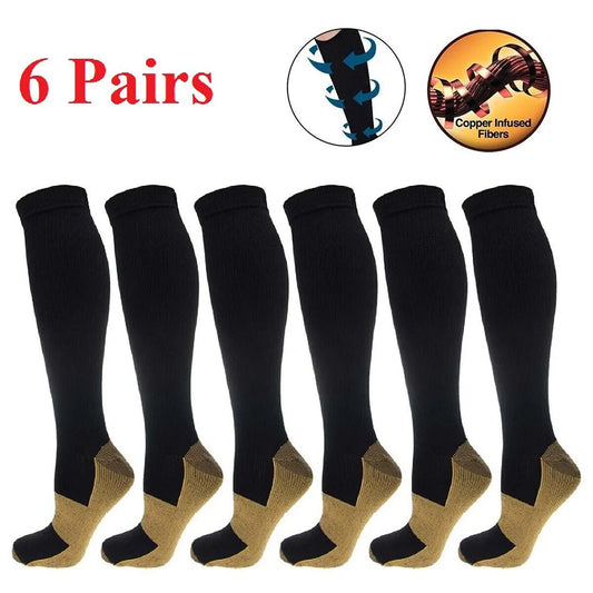 Guangdong Copper Compression Socks Unisex 20 30 MmHg