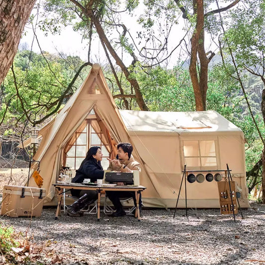 Senleeto Inflatable Cabin Tent 8 To 10 Person Quick Setup