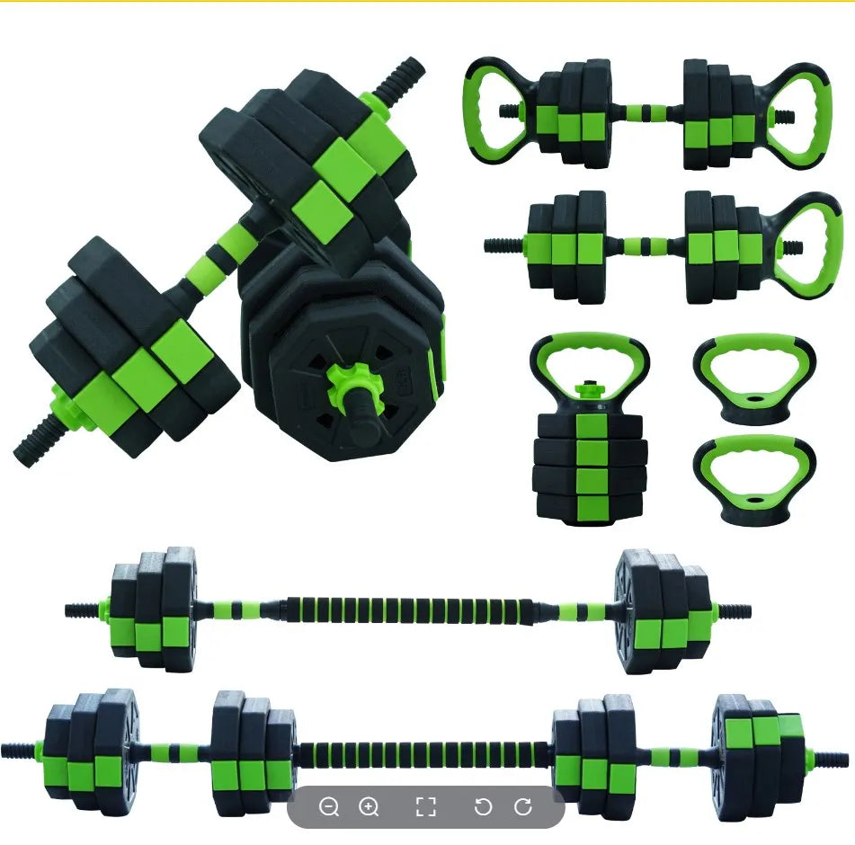 66lbs 88lbs 4 in 1 Adjustable Kettlebell Dumbbell Set for Home Gym Fitness