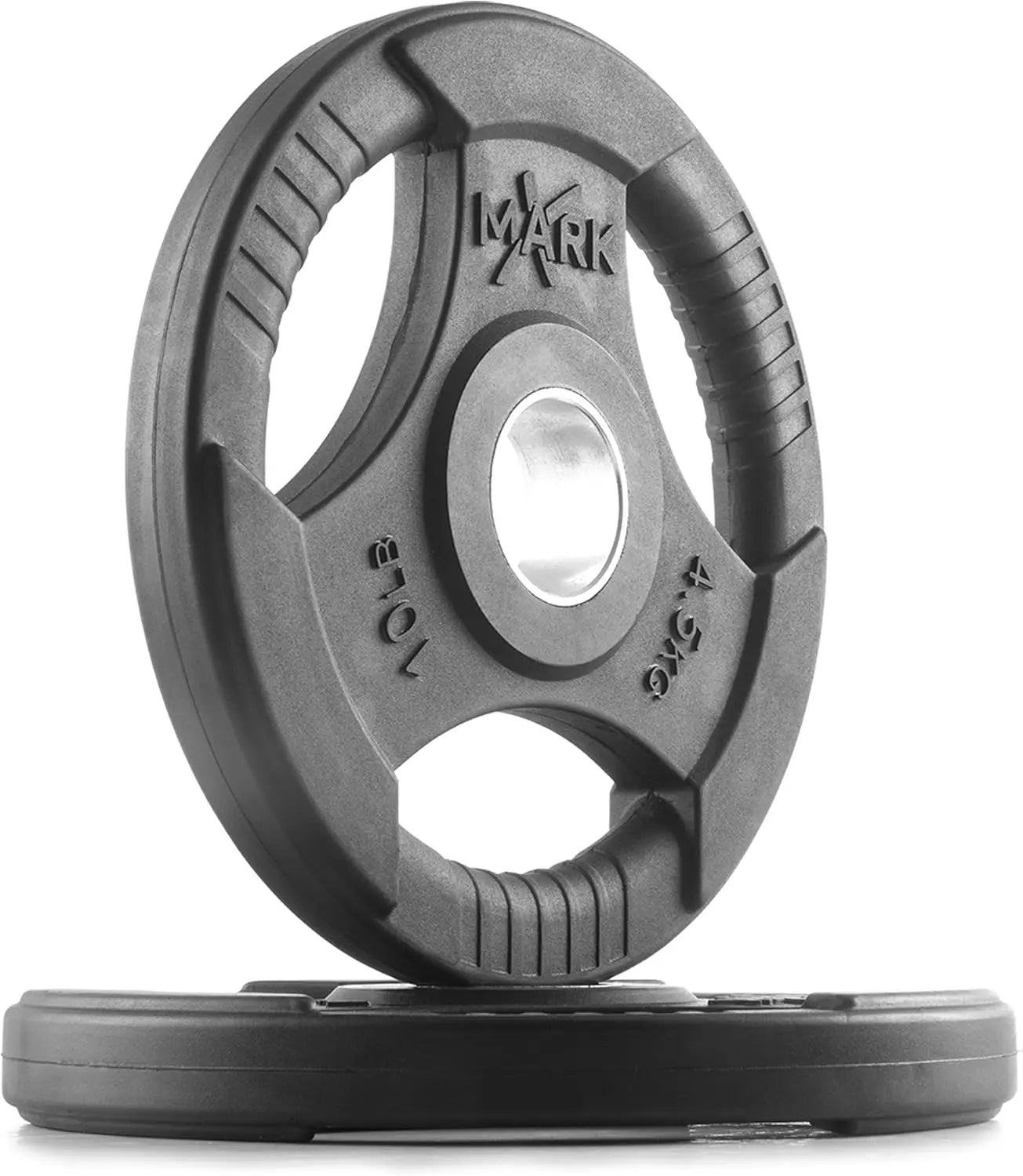 Rubber Coated Weight Plates Set for Strength Training at Home Gym