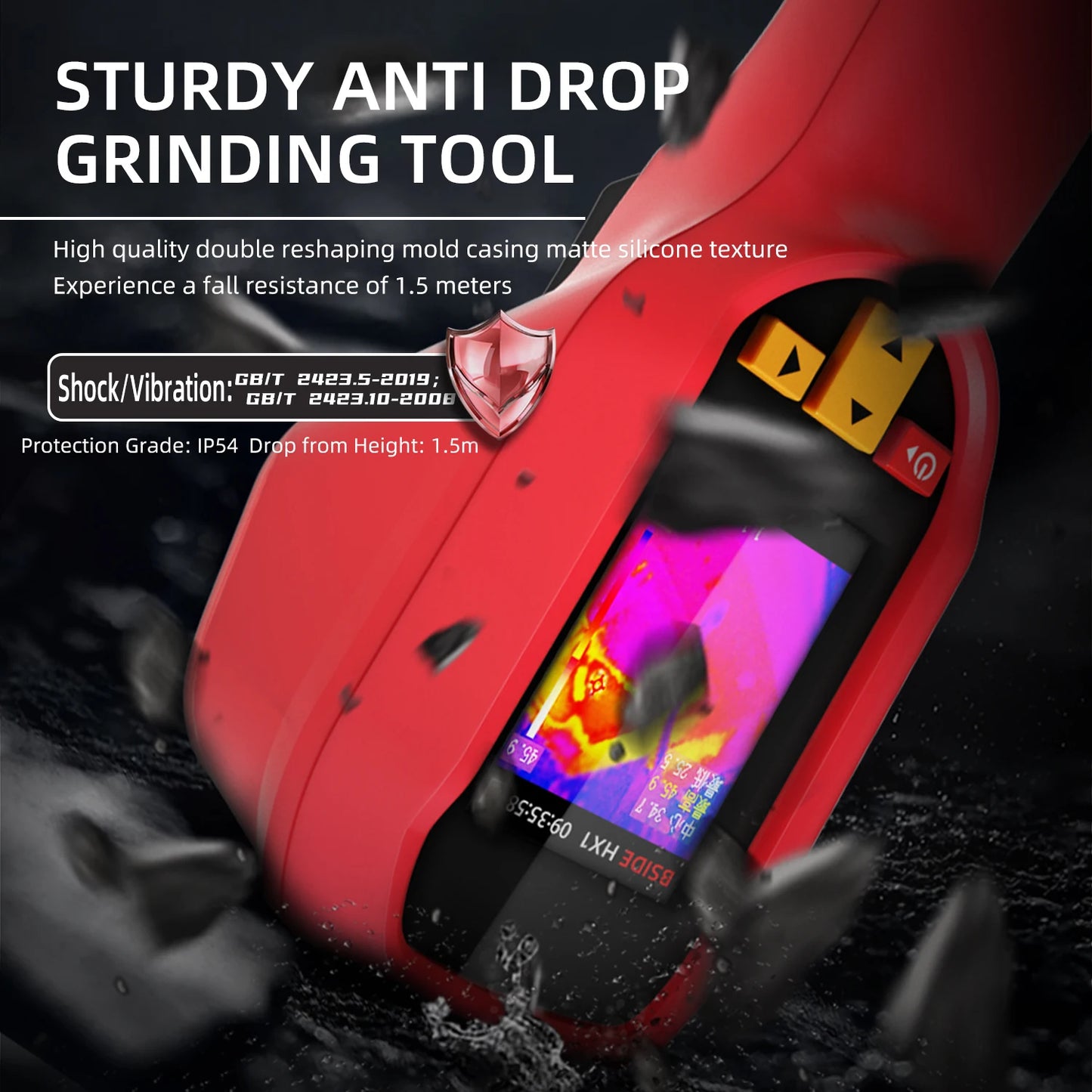 BSIDE Thermal Imaging Camera Infrared Thermometer Device