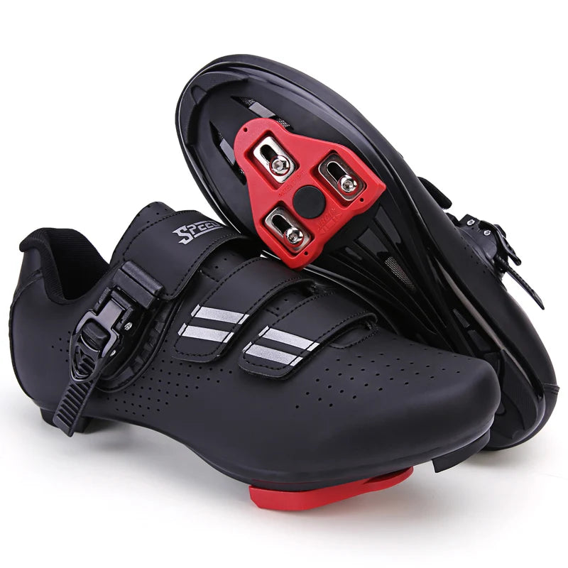 Peloton Compatible Mens Cycling Shoes With Look Delta Cleats