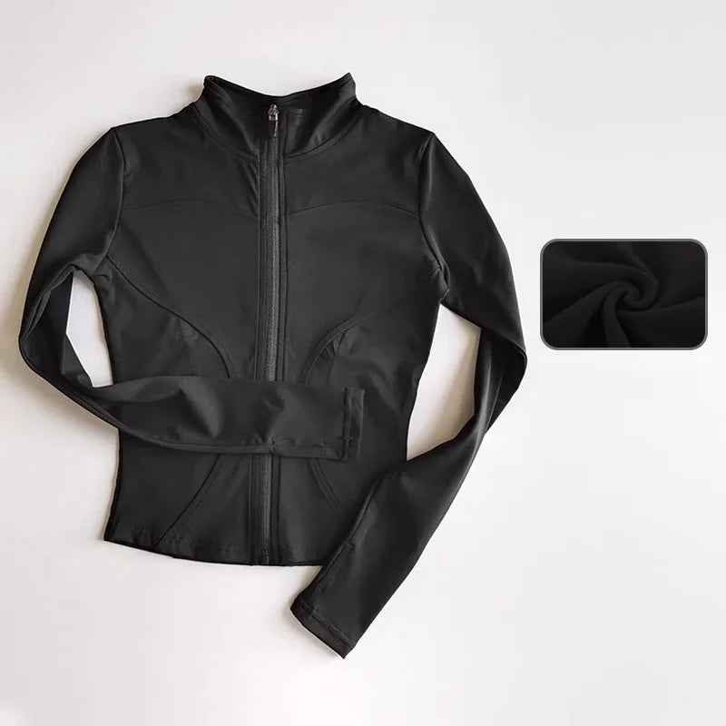 SKINOFSKINCN Outdoor Quick Dry Long Sleeve Jacket Women