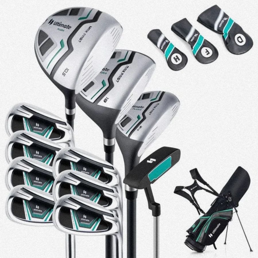 11 Piece Complete Golf Club Set for All Skill Levels and Ages 14 Plus