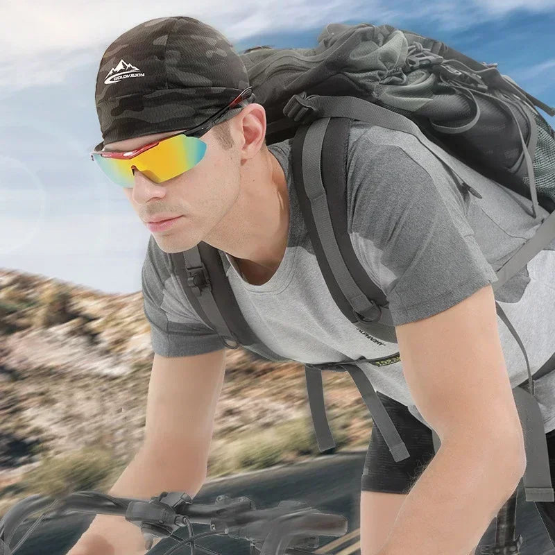 DIAMRICN Quick Dry Skullcap Cycling Cap UV Protection