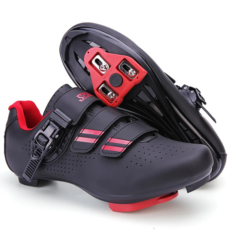 Peloton Compatible Mens Cycling Shoes With Look Delta Cleats