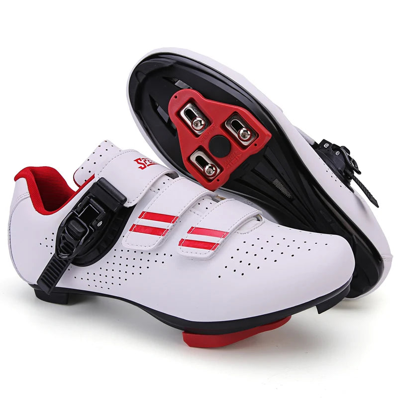 Peloton Compatible Mens Cycling Shoes With Look Delta Cleats