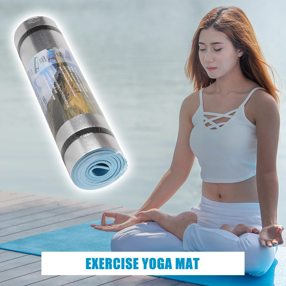 Hign-concerned PVC Yoga Mat Moisture Proof Outdoor Camping