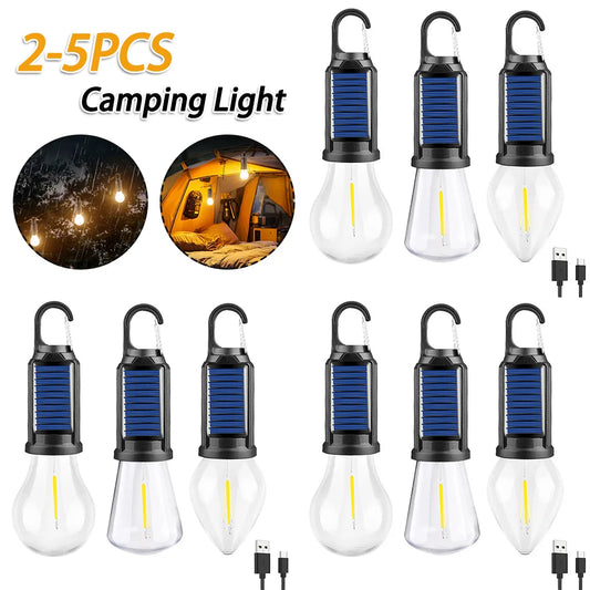 Shunmaii Solar Powered LED Lantern For Outdoor Camping