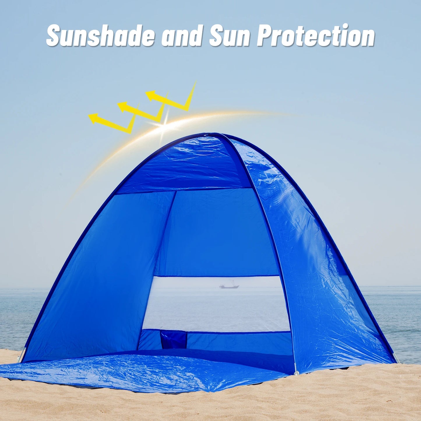 Pakicetus Pop Up Beach Tent With Handbag Two Person Compact