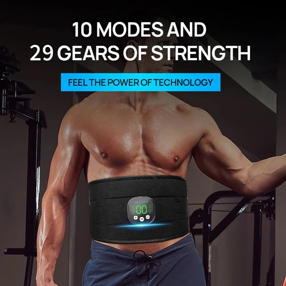 XMSJHign-concerned EMS Ab Belt For Waist Toning Effect