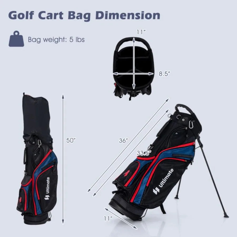 11 Piece Complete Golf Club Set for All Skill Levels and Ages 14 Plus