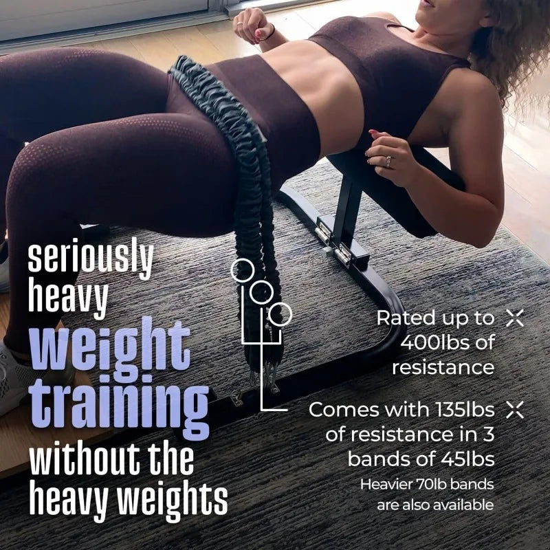 YTYIN BootySprout Hip Thrust Machine for Glute Training