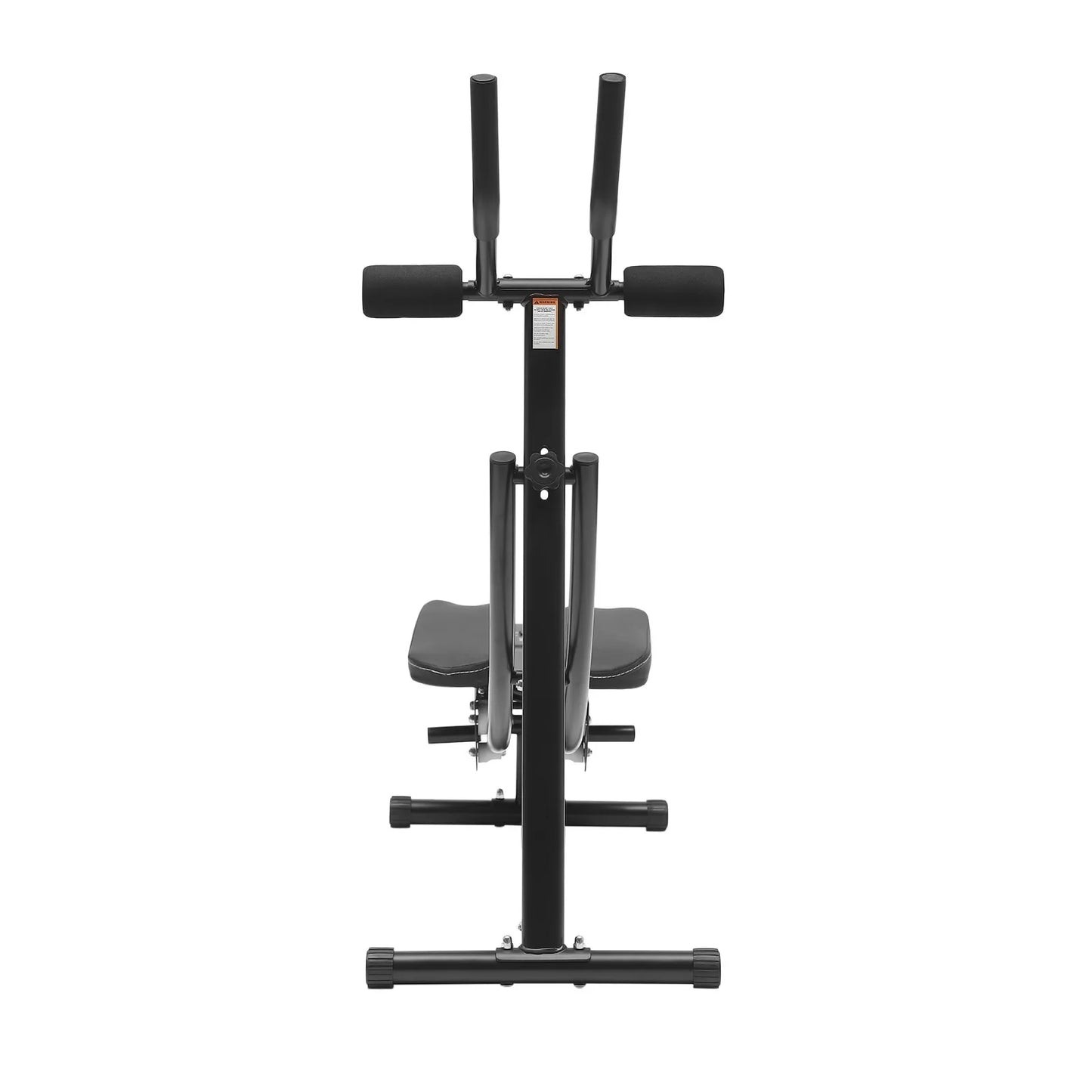 150kg Abdominal Crunch Trainer Foldable Home Gym Fitness Equipment Black