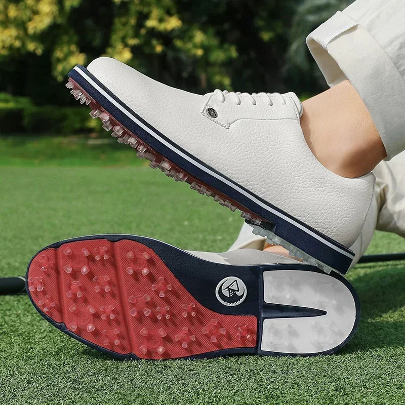 Men's Spikeless Golf Shoes Comfortable Walking Sneakers for Professional Play