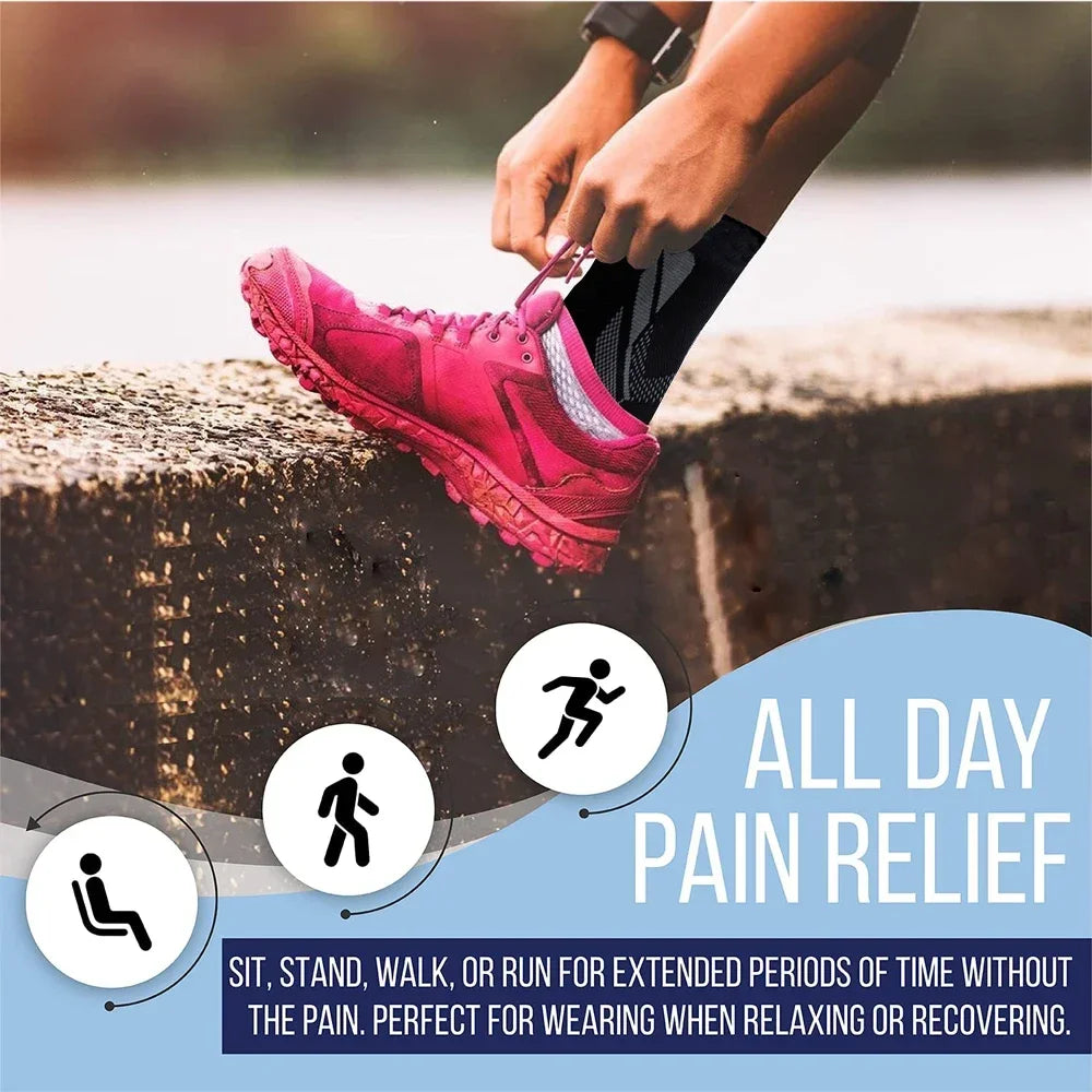 YOUNOEND Ankle Brace Support Sleeve for Plantar Fasciitis