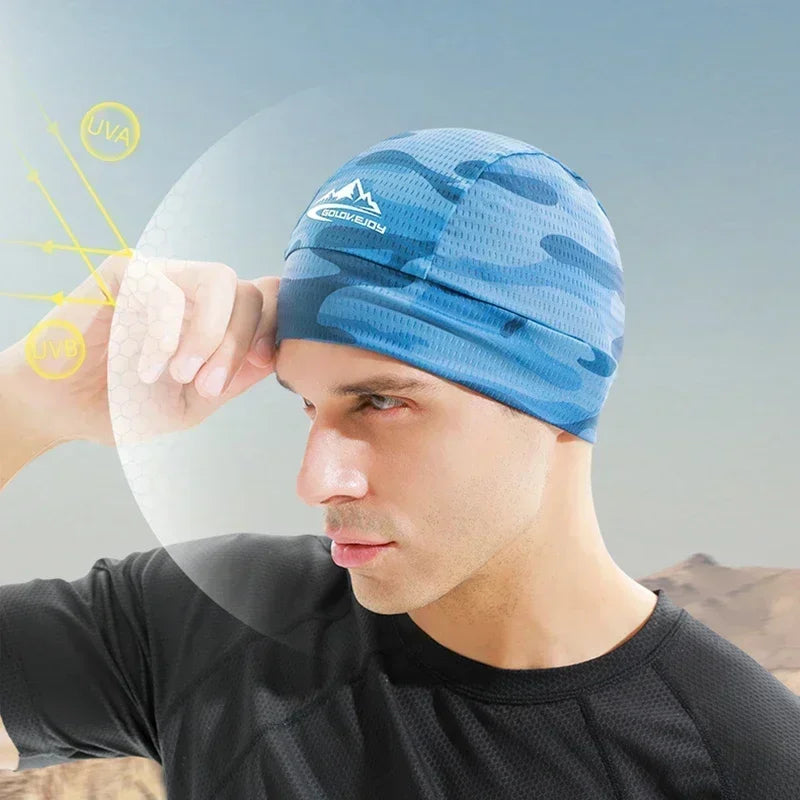 DIAMRICN Quick Dry Skullcap Cycling Cap UV Protection