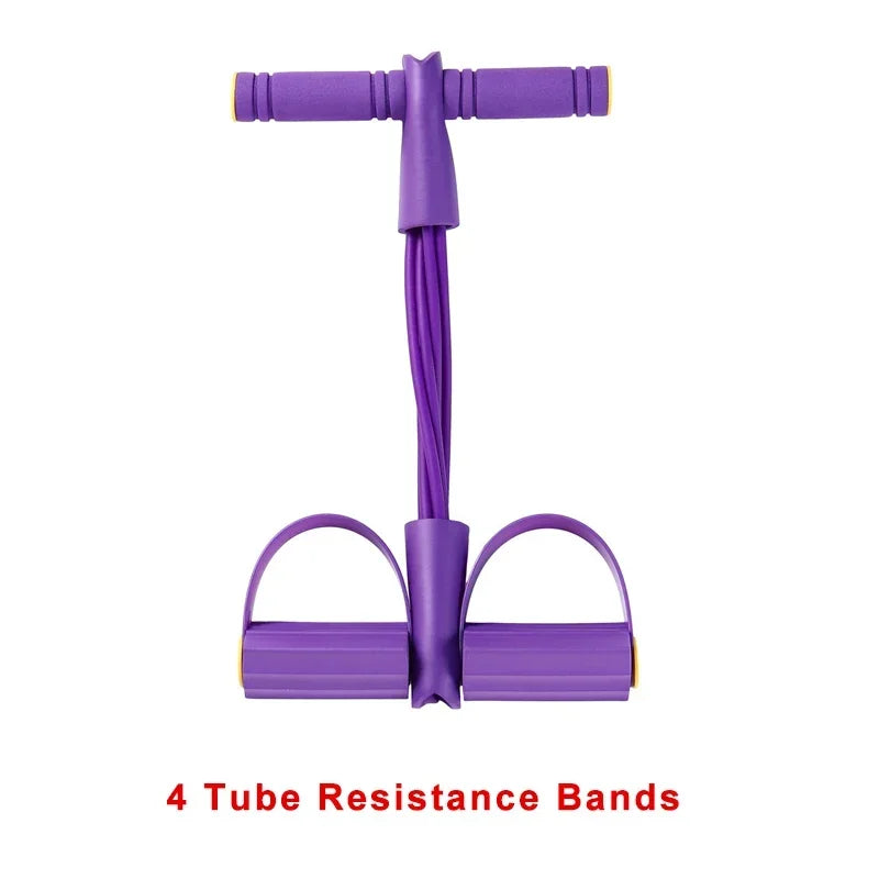 XMSJ 4 Level Resistance Band Tensioner Non Slip Training