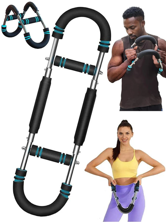 Arm Trainer Adjustable Chest Expander Exerciser For Upper Body Fitness