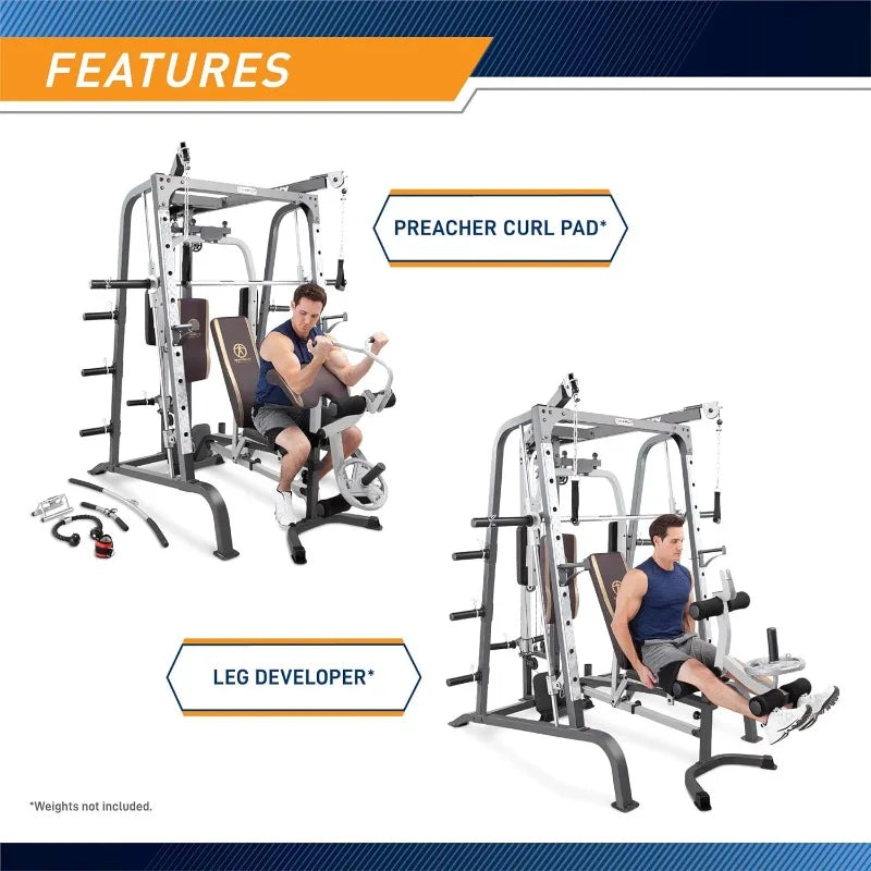 Marcy Smith Cage Workout Machine Full Body Home Gym Equipment System