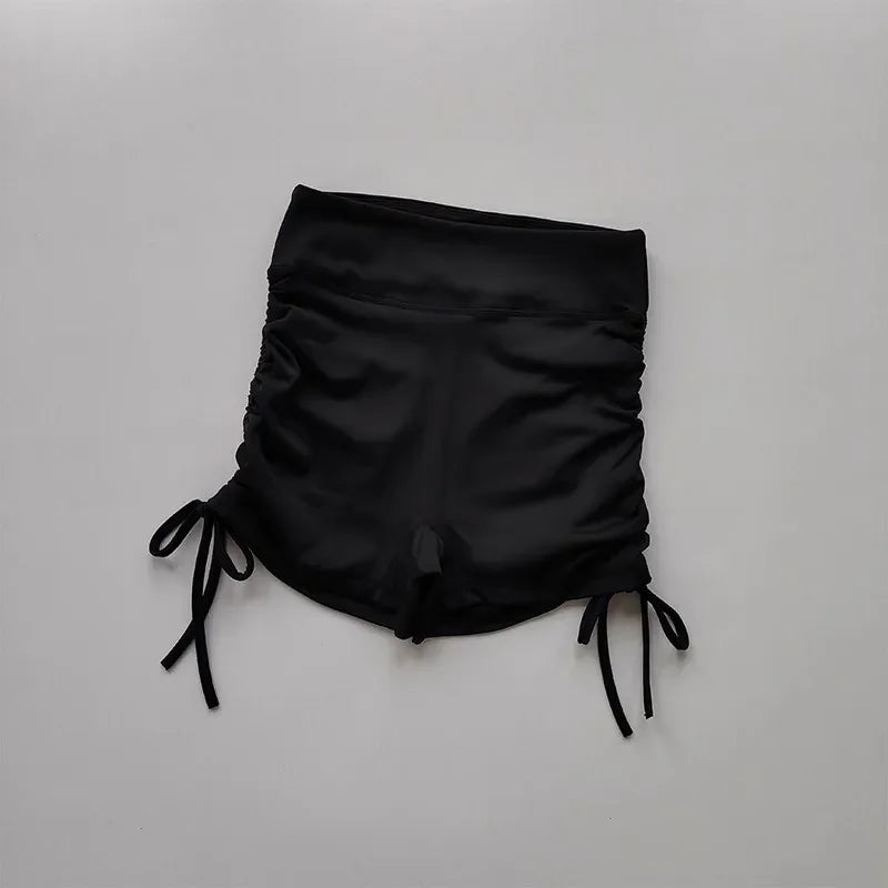 Summer Yoga Shorts Women Breathable High Waist Running Gym