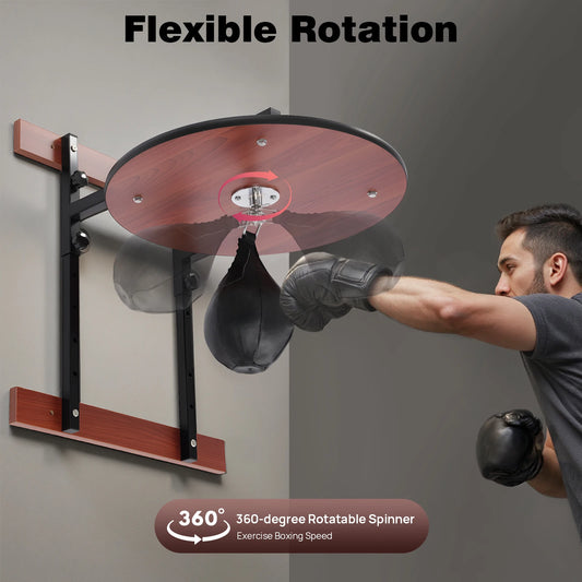 Hign-concerned Heavy Duty Adjustable Speedbag WallMounted Platform Kit Boxing Training