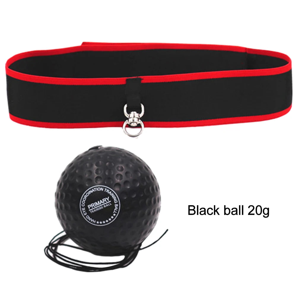Boxing Training Reflex Ball with Adjustable Headband for Speed and Accuracy