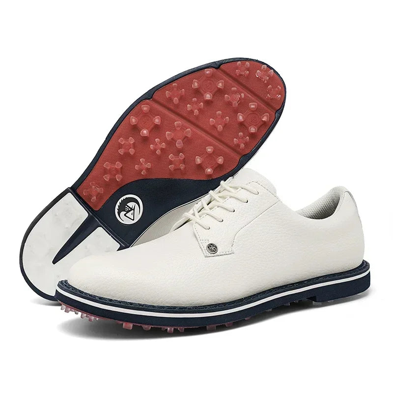 Men's Spikeless Golf Shoes Comfortable Walking Sneakers for Professional Play